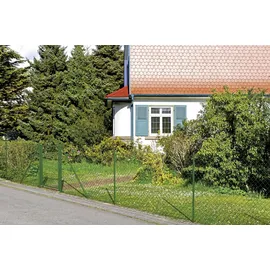 GAH Alberts Alberts Zaunanschluss-Set zweiseitige Anschluss Ø 6 cm 125 cm grün zE 2 Stk