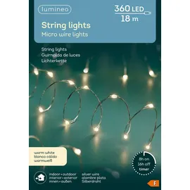 buttinette LED Lichterkette 18 m Außenbereich