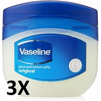 3x VASELINE - Vaseline Original Gelee - Parfümfrei - 50 ml