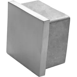 Einsteckkappe zum Kleben / für Rohr 40x40x2,0 mm / V4A