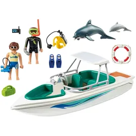Playmobil Family Fun Tauchausflug mit Sportboot 6981