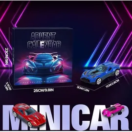 luxuskollektion Spielzeug-Adventskalender 2024 Kinder Rennauto