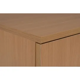 Kommode SOLO, Buche Dekor - B 71 cm - 2 Türen - 1 Einlegeboden