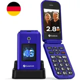 Sweetlink F4PLUS 4G - Seniorenhandy Klapphandy Ohne Vertrag Mit Großen Tasten, H