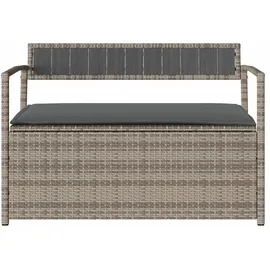 vidaXL Gartenbank 54 x 74 x 54 cm Grau