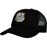 Santa Cruz Flaming Dice Dot Meshback Kappe schwarz One Size