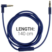 kwmobile Kopfhörerkabel für Beats Studio 3 / Solo 3 / Solo2 / Studio 2 / Studio 1 / Mixr - Ersatz Kabel 140 cm Mikrofon Lautstärkeregler - 3.5mm