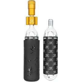 Peaty ́s Holeshot CO2 Reifenfüller Fahrrad mit 2 x 25 g CO2 Kartusche - Bourbon