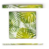 Excelsa Untersetzer Foliage Keramik 15 Cm Bunt