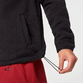 OAKLEY Apparel Mountain Fire Sherpa Fleece Mit Durchgehendem Reißverschluss - Blackout - XL