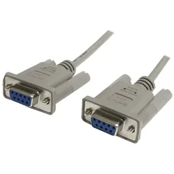StarTech.com 1,8m Serielles DB9 Straight Through Kabel - Buchse/Buchse - Kabel s