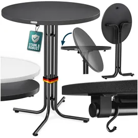 CASARIA Stehtisch Ø 80 x 110 cm Grau