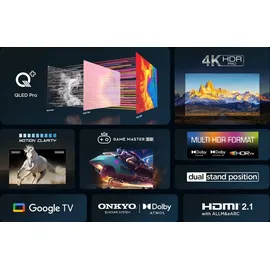 TCL 85C655 85 Zoll QLED 4K Google TV