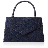 Swankyswans Kendall Clutch Spitze Marineblau