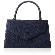 Swankyswans Kendall Clutch Spitze Marineblau