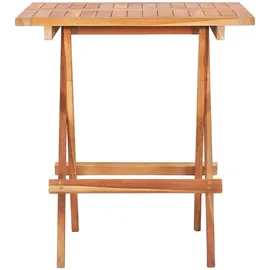 vidaXL Klapptisch 60 x 60 x 65 cm natur