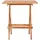 vidaXL Klapptisch 60 x 60 x 65 cm natur