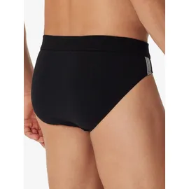 SCHIESSER Rio Slip unifarben schwarz L 6er Pack