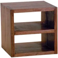 GURU-SHOP Kombinierbarer Regalwürfel 40 x 40 x 40 cm Braun