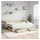vidaXL Tagesbett 100 x 200 cm Creme