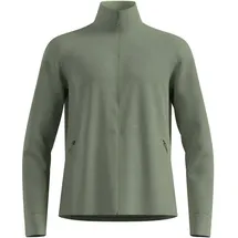 Odlo Herren Grid Fleece Jacke (Größe M, oliv)