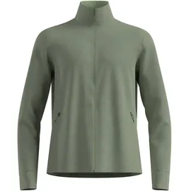 Odlo Herren Grid Fleece Jacke (Größe M, oliv)
