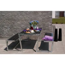 Plus Zigma 176 x 190 x 73 cm Schwarz