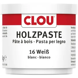 Clou Holzpaste 150 g weiß