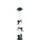 Siena Garden Futtersäule Kunststoff für Mischfutter grün 43cm
