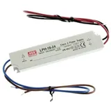 MeanWell Mean Well LPH-18-24 LED-Treiber, LED-Trafo Konstantspannung, Konstantstrom 18 W 0 - 0.75 A 24 V/DC nicht dimmbar, Überlastschutz 1 St.