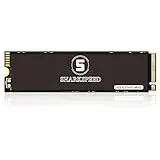 S SHARKSPEED 2TB SSD Festplatte Intern M.2 NVMe PCIe Gen4.0x4, Kompatibel mit PS5 - Bis zu 5500MB/s