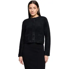 Betty Barclay Strick-Cardigan mit aufgesetzten Taschen Schwarz 38