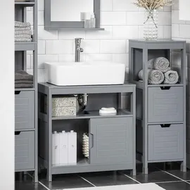 SoBuy Waschbeckenunterschrank 60 x 60 cm Grau
