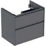 Geberit Waschtischunterschrank 2 Schubladen 69,3 x 60,6 x 44,6 cm Lava