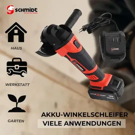 SCHMIDT security tools AG-115 inkl. 4,0 Ah Akku + Ladegerät