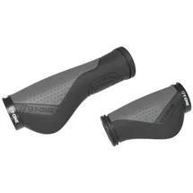 T-One Ripple Ergo Fahrradgriffe schwarz/grau 130/90 mm