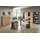 Innostyle Komplettbüro MEMPHIS X 9-teilig Front Artisan Eiche Korpus Graphit