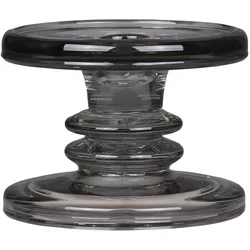 Chic Antique Kerzenständer für Stumpenkerzen kohle, 8,5/Ø11 cm, kohle