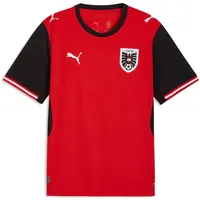 Puma Österreich Trainingsshirt 2026 rot Herren Gr. XS
