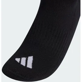 adidas 3er Pack Cushioned Sportswear Crew Socken Schwarz/Weiß 34-36
