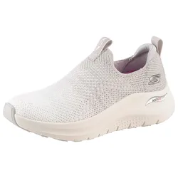 Skechers Slip-On Sneaker »ARCH FIT 2.0«, Slipper, Freizeitschuh mit Arch-Fit Funktion Skechers hellgrau-weiß 41