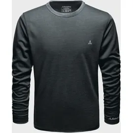 Schöffel Herren Merino Sport Longsleeve (Größe XXL, schwarz)