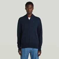G-Star Premium Core Full Zip Knit dunkelblau XL