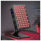 PRIISF Infrarotlampe Rotlicht Therapie Gerät LED 660nm Rotlichtlampe & 850nm Infrarotlampe, 72-LEDs Red Light Therapy Face Panel für Gewicht & Schmerz-Management, Dual-Chip Insgesamt Wellness Infarotlichtlampe Energieboost, Qualität 115W Hochleistungs-Panel Regeneration & Anti-Aging