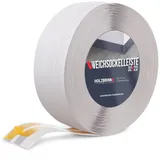 Holzbrink Weichsockelleiste selbstklebend PVC 32x23mm, 25 m Küchenleiste Arbeitsplatte Abschlussleiste selbstklebend für Badezimmer Farbe: Aschgrau