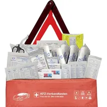 bestreat 3 in 1 Car first aid kit Verbandtasche Inkl. Warndreieck Bus, Wohnmobile, Pkw, SUV (L x B x H) 130 x 440 x 60mm EN 14683