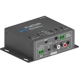 PURETOOLS - Audio Verstärker 2x20W (Klasse D), 2 Leitungseingänge & 1 MIC Eingang