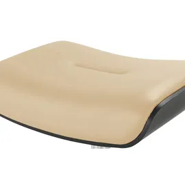 Sofa.de Hocker Timeout Leder 50 x 34 x 38 cm Creme