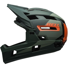 Bell Helme Super Air R 55-59 cm matte/gloss green/infrared