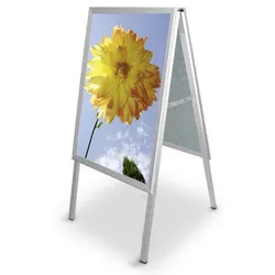 Kundenstopper DIN A1, Aluminium, wetterfest